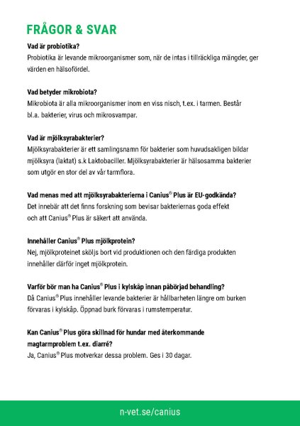 Zoom bild av Canius Plus 30 gr 