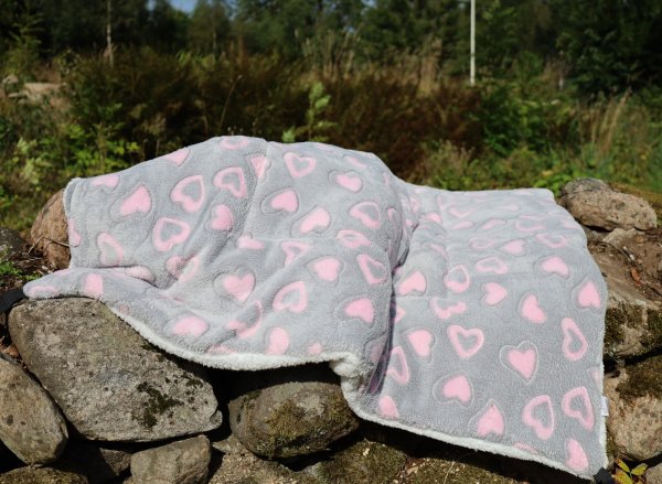 Zoom bild av Ergosoft grå heart