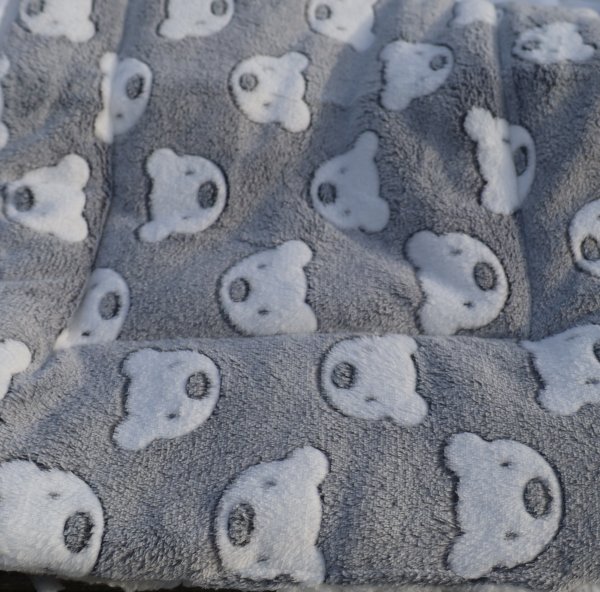 Zoom bild av grey with bear